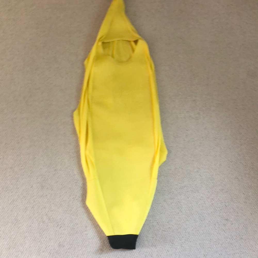 Kids Yellow Banana Costume Hoodie - Fun Halloween Outfit